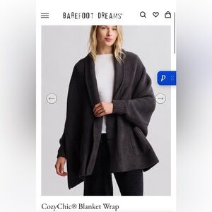NWT Barefoot Dreams CozyChic Wrap